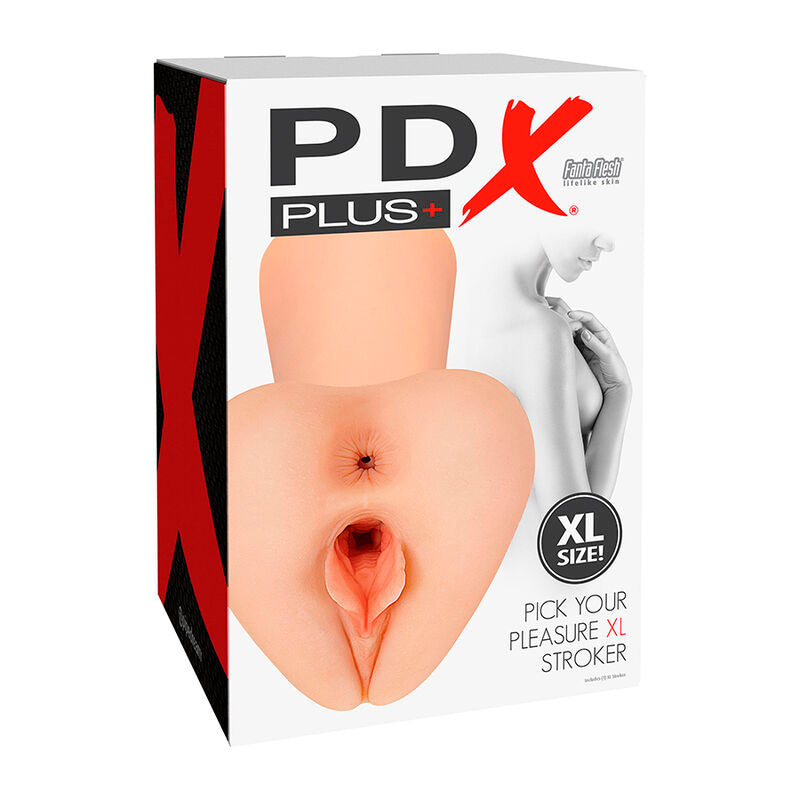 PDX PLUS - PICK YOUR PLEASURE MASTURBATORE REALISTICO XL CON VAGINA COLORE CHIARO