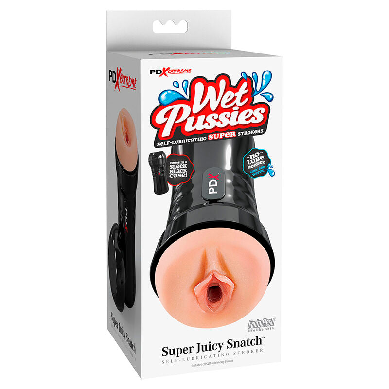 PDX EXTREME - WET PUSSIES MASTURBATORE CON VAGINA AUTOLUBRIFICANTE COLORE CHIARO