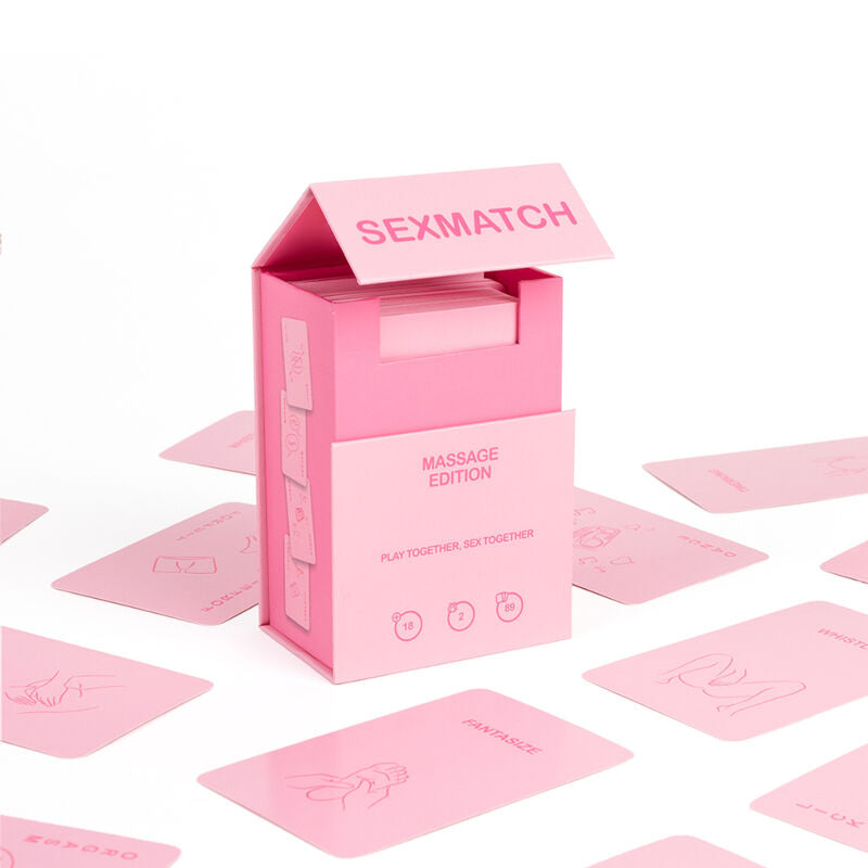 SECRETPLAY - GIOCO DI CARTE SEXMATCH MASSAGE EDITION