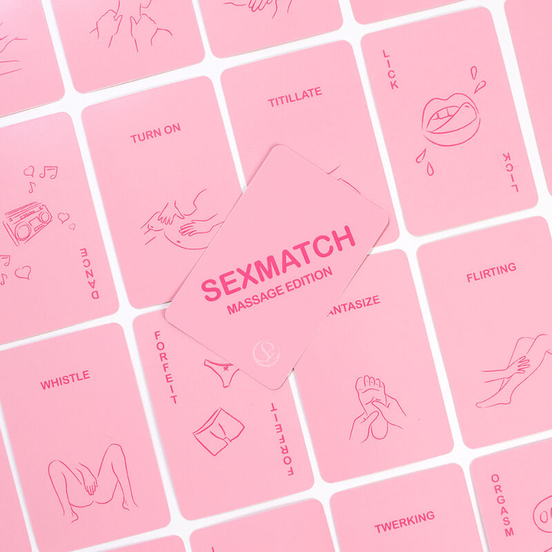 SECRETPLAY - GIOCO DI CARTE SEXMATCH MASSAGE EDITION
