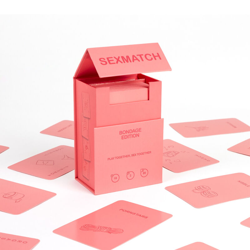 SECRETPLAY - GIOCO DI CARTE SEXMATCH BONDAGE EDITION