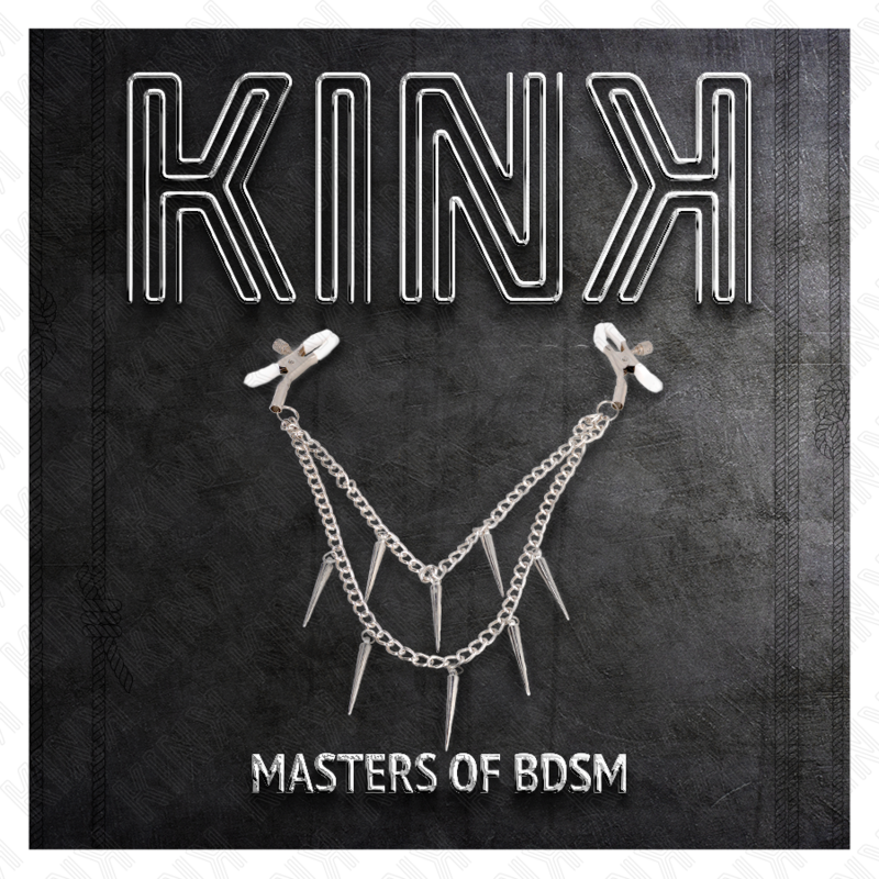 KINK - MORSETTI PER CAPEZZOLI CON CATENE A PUNTE 30 CM