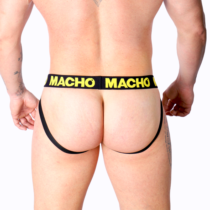 MACHO - MX25A JOCK GIALLO LYCRA S