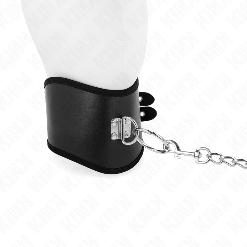 KINK - COLLARE LARGO 65 CM CON GUINZAGLIO REGOLABILE 40-55 CM X 10 CM