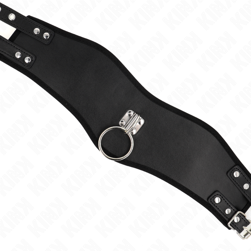 KINK - COLLARE LARGO 65 CM CON GUINZAGLIO REGOLABILE 40-55 CM X 10 CM