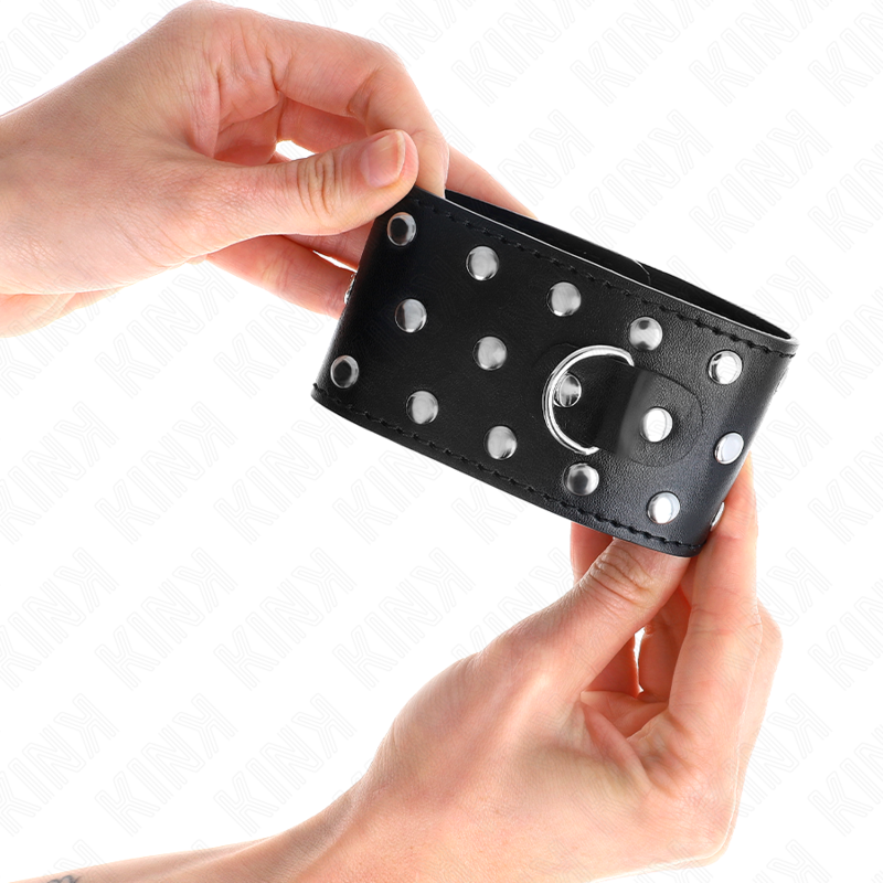 KINK - MANETTE PUNK REGOLABILI 19-24 CM X 5,5 CM