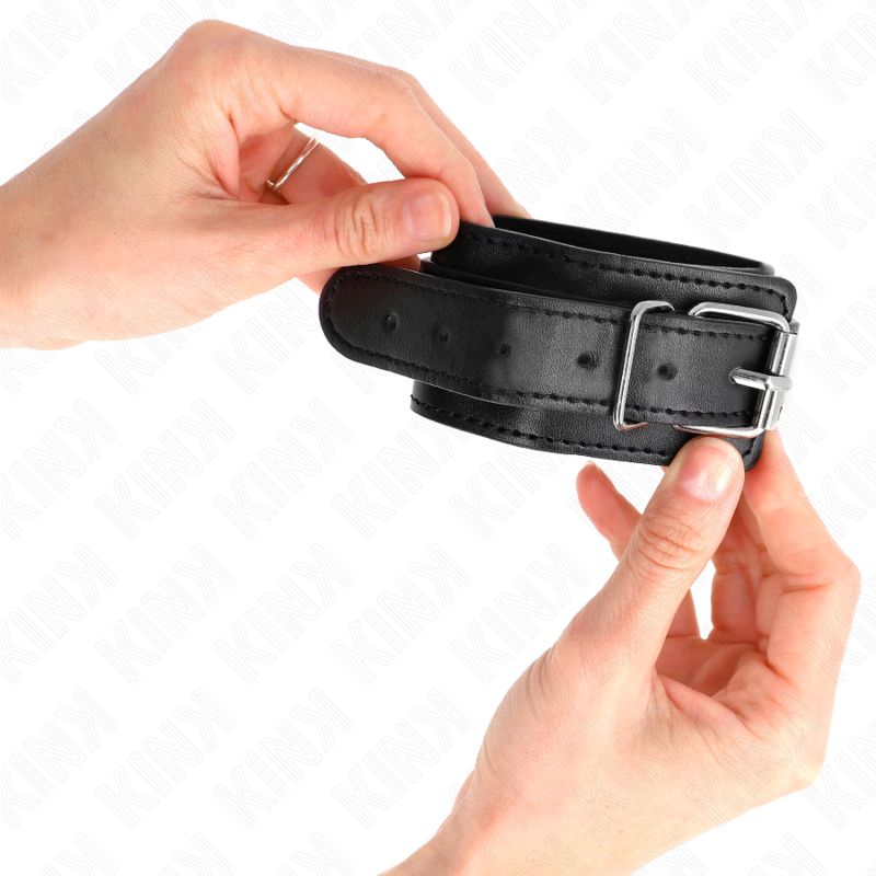 KINK - CINTURINI PER POLSI SOTTILI NERI REGOLABILI 21-33 CM