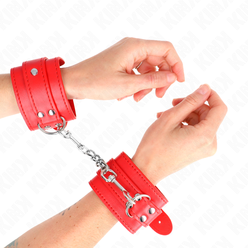 KINK - MANETTE ROSSE REGOLABILI 20-23 CM X 5,5 CM