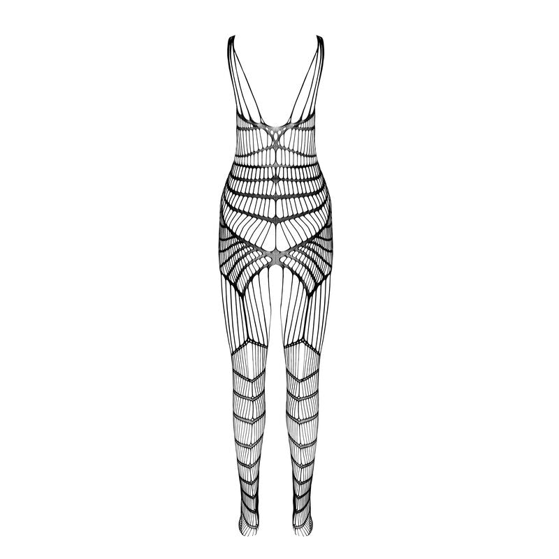 PASSION - BODYSTOCKING DONNA BS102 ROSSO TAGLIA UNICA