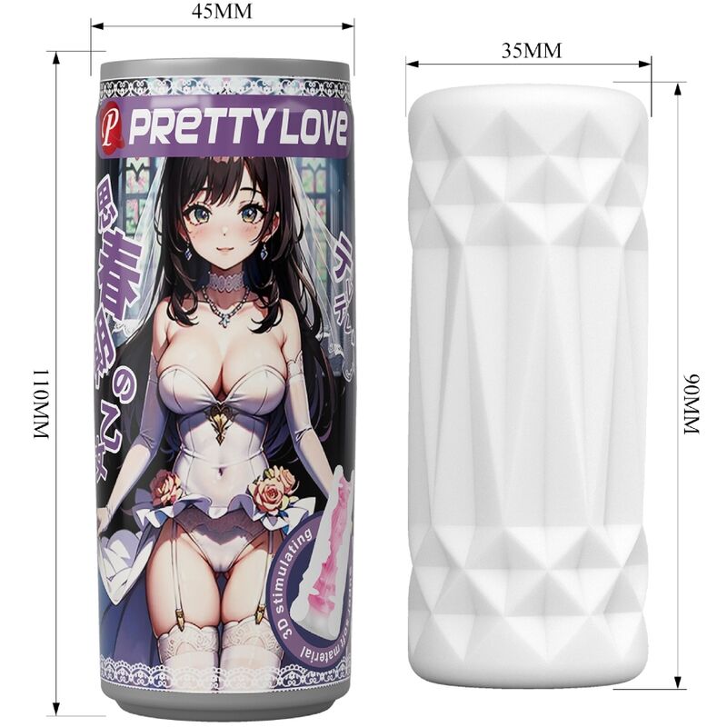 PRETTY LOVE - CAN MODEL 2 MASTURBATORE MASCHILE