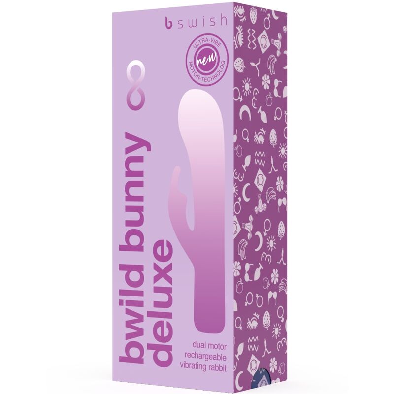 B SWISH - BWILD BUNNY INFINITE DELUXE VIBRATORE RABBIT 10 FUNZIONI VIOLA