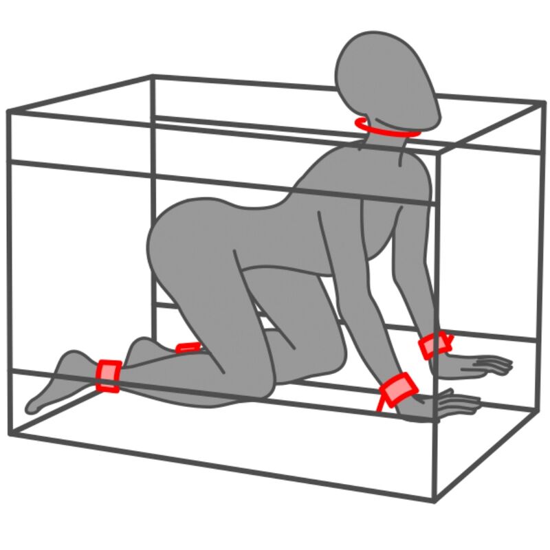 SECRET DOME - KINK CLUB LA NICHE CABINA NERA E ROSSA