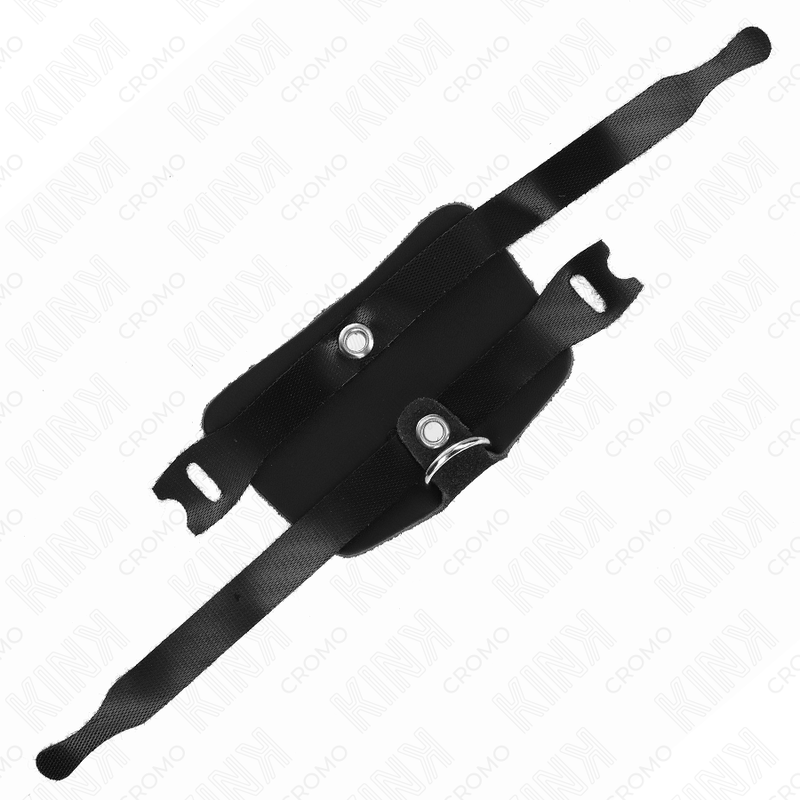 KINK - ANELLO PENE IN PELLE CON CHIUSURA A GANCIO REGOLABILE