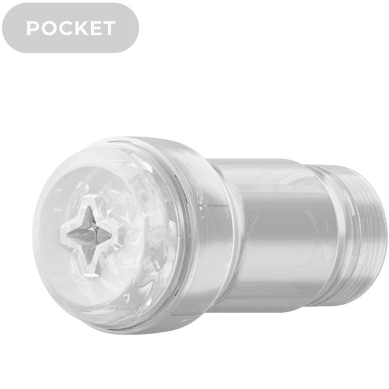 KIIROO - FEEL POCKET CRYSTAL MASTURBATORE TASCABILE TRASPARENTE