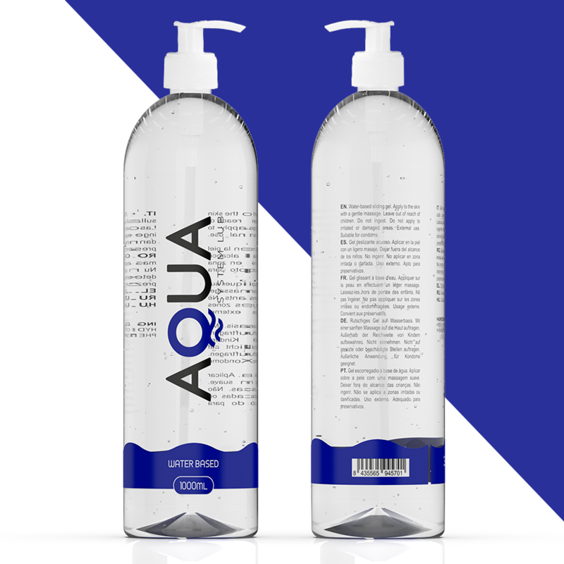 AQUA QUALITY - LUBRIFICANTE BASE ACQUA 1000 ML