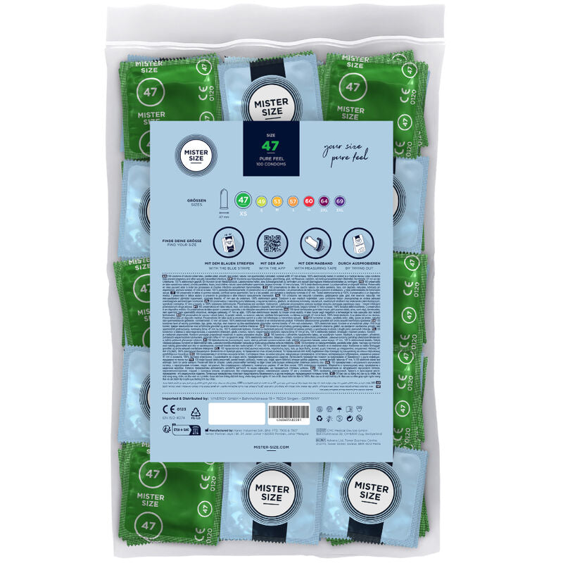 MISTER SIZE - PRESERVATIVI TAGLIA XS 47 MM (100 PZ)