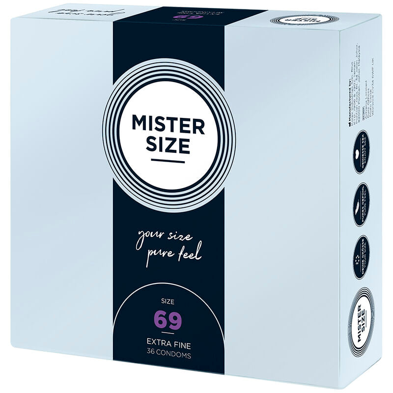 MISTER SIZE - PRESERVATIVI TAGLIA XXXL 69 MM (36 PZ)
