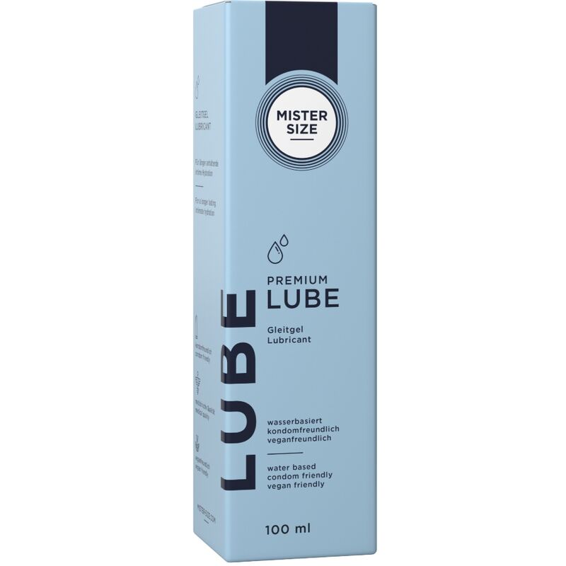 MISTER SIZE - LUBRIFICANTE PREMIUM A BASE ACQUA 100 ML