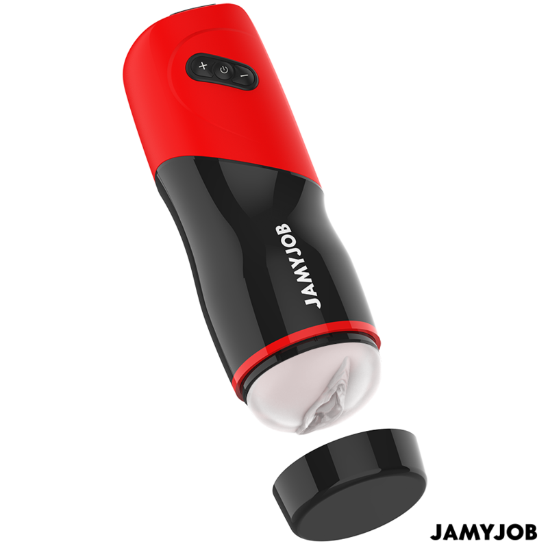 JAMYJOB - XPEED MASTURBATORE AUTOMATICO CON VAGINA 5 MODALITÀ DI SPINTA ED EFFETTO SONORO
