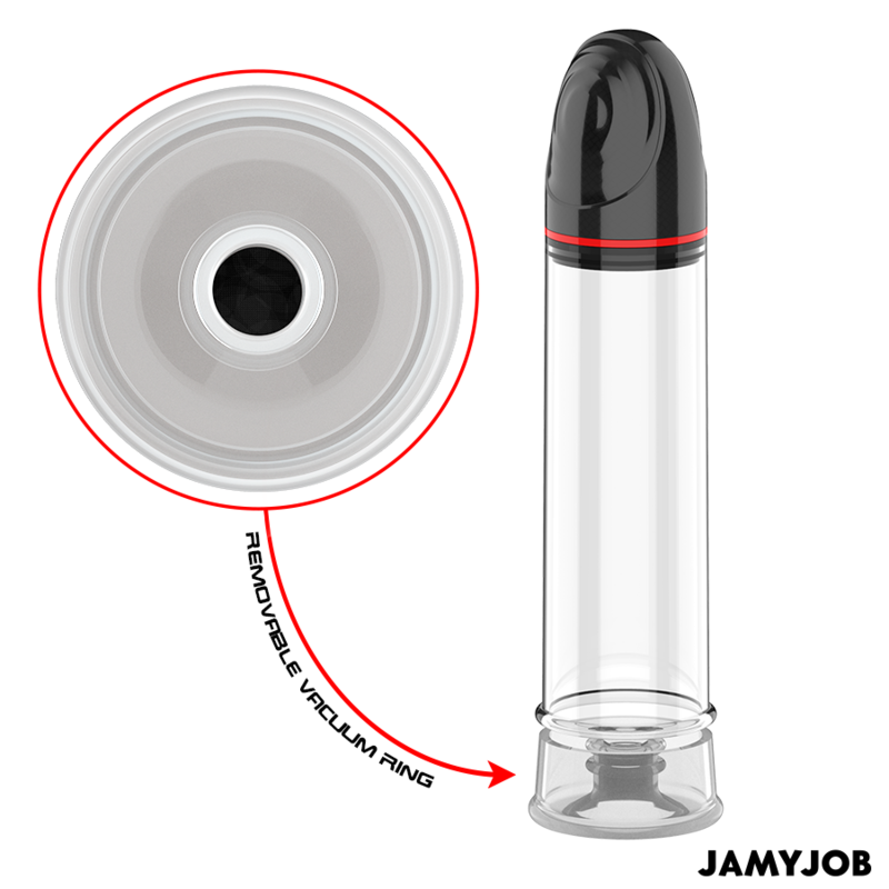 JAMYJOB - XPAND POMPA PER PENE AUTOMATICA 3 LIVELLI DI ASPIRAZIONE GRIGIA