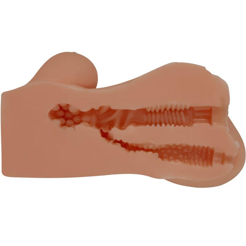 CRAZY BULL - HANNAH BUSTO/TORSO MASTURBATORE REALISTICO CON VAGINA E ANO MULATTO