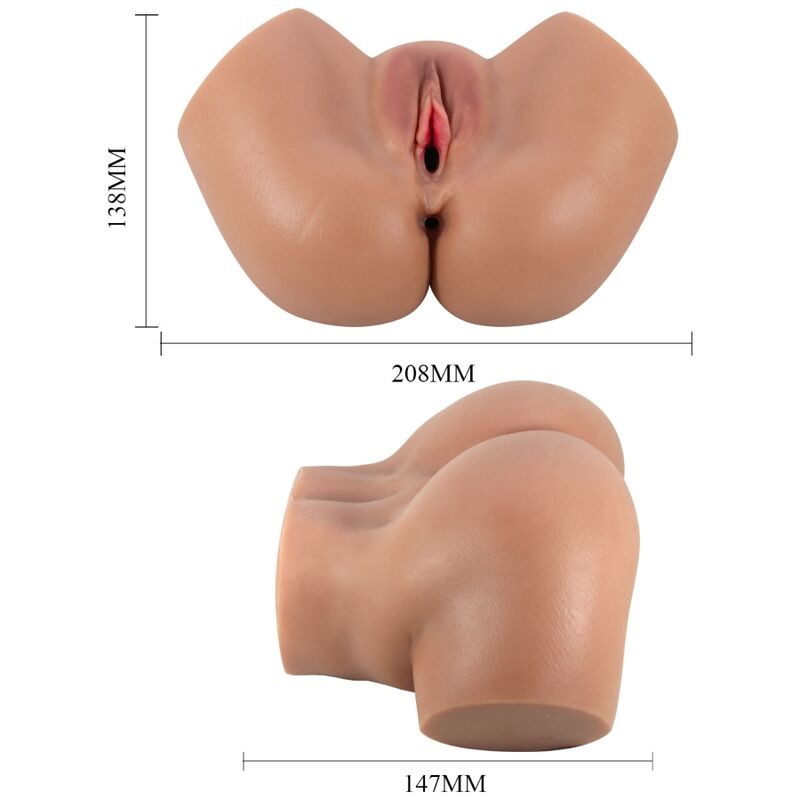 CRAZY BULL - HAILEY MASTURBATORE REALISTICO CON VAGINA CON VIBRAZIONE
