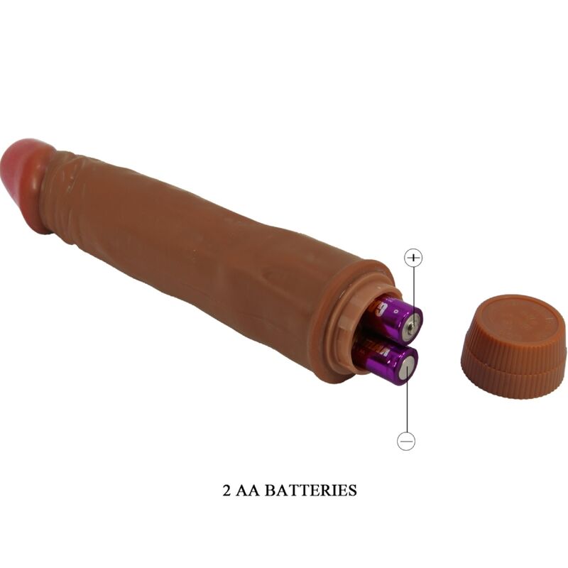 BAILE - VIBRATORE REALISTICO 21 CM MULATTO
