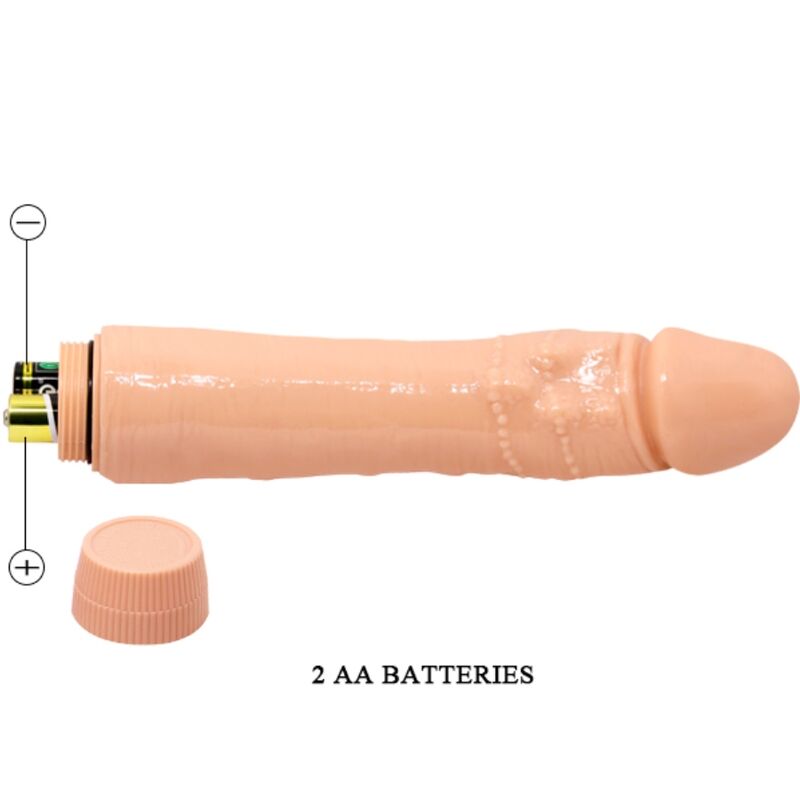 BAILE - DYBBUK VIBRATORE REALISTICO 24 CM NUDE