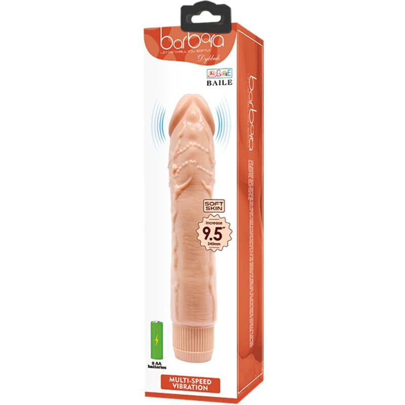 BAILE - DYBBUK VIBRATORE REALISTICO 24 CM NUDE