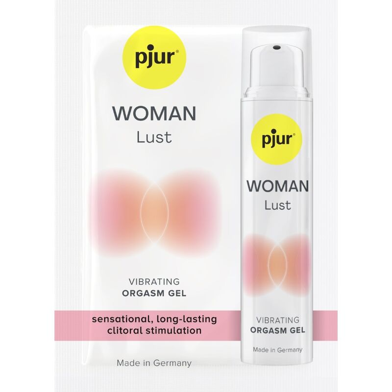 PJUR - WOMAN LUST GEL VIBRANTE PER ORGASMO MONODOSE 1,5 ML