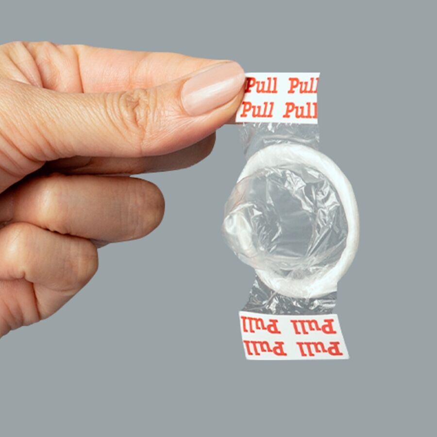 UNIQ - PRESERVATIVI SENZA LATTICE CON STRIPS 3 PZ