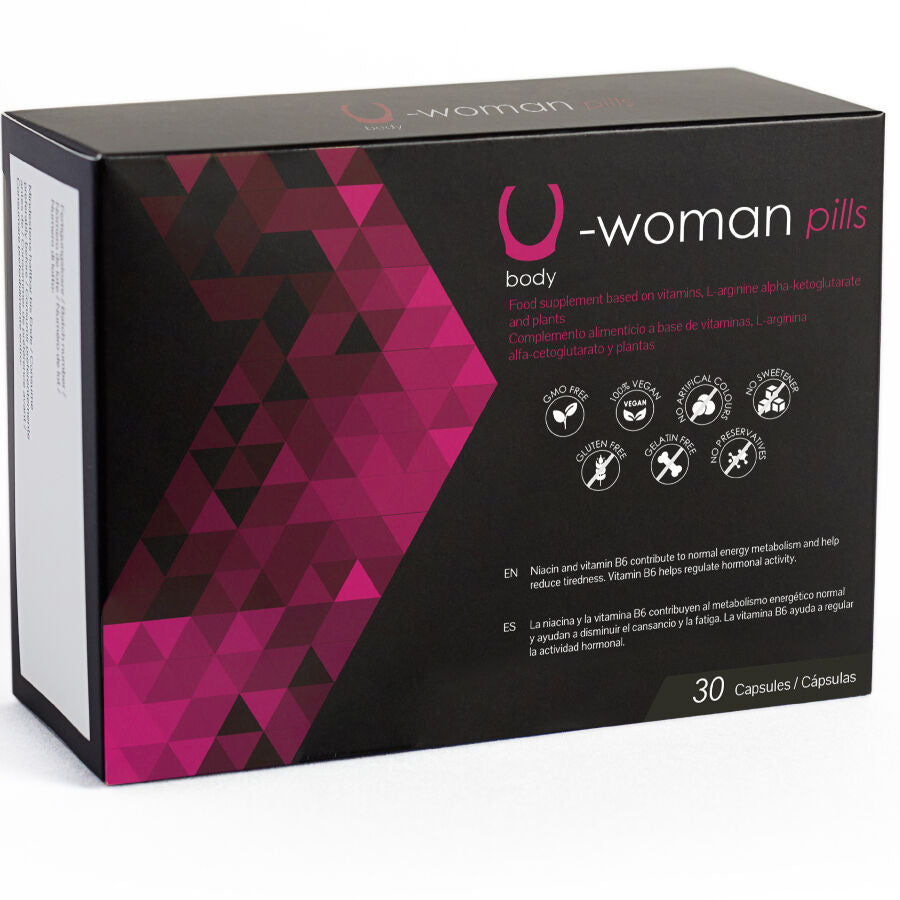 500 COSMETICS - U-WOMAN INTENSIFICATORE DELLA LIBIDO FEMMINILE - 30 CAPSULE