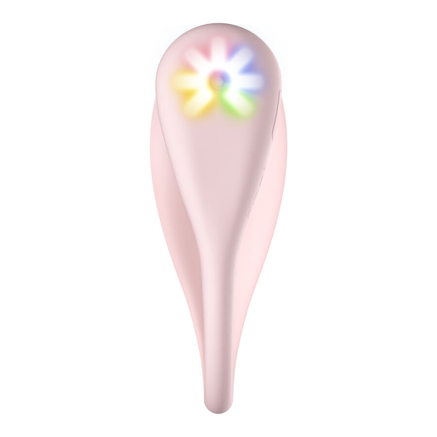 KIIROO - SPOT KISS ME VIBRATORE DI COPPIA A FORMA DI U ROSA