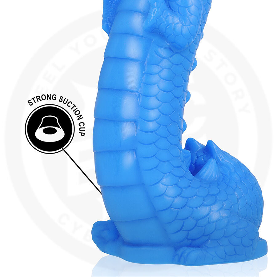 EPIC - NAGA DRAGO CELESTE DILDO 23 CM