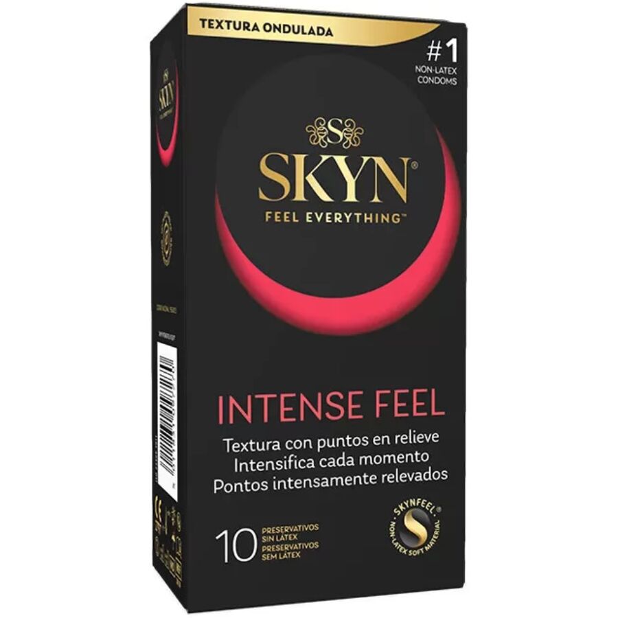 SKYN - INTENSE FEEL PRESERVATIVI CON DESIGN ONDULATO 10 PZ