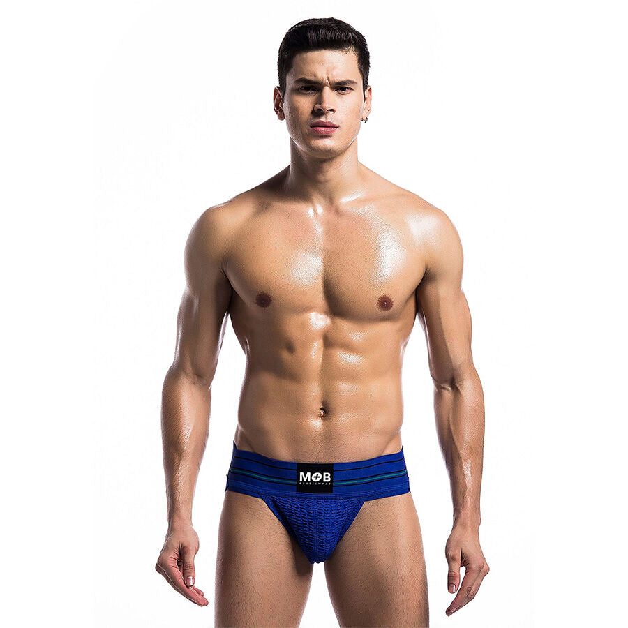 JOCKSTRAP UOMO, ELASTICO IN VITA, TESSUTO TRASPIRANTE