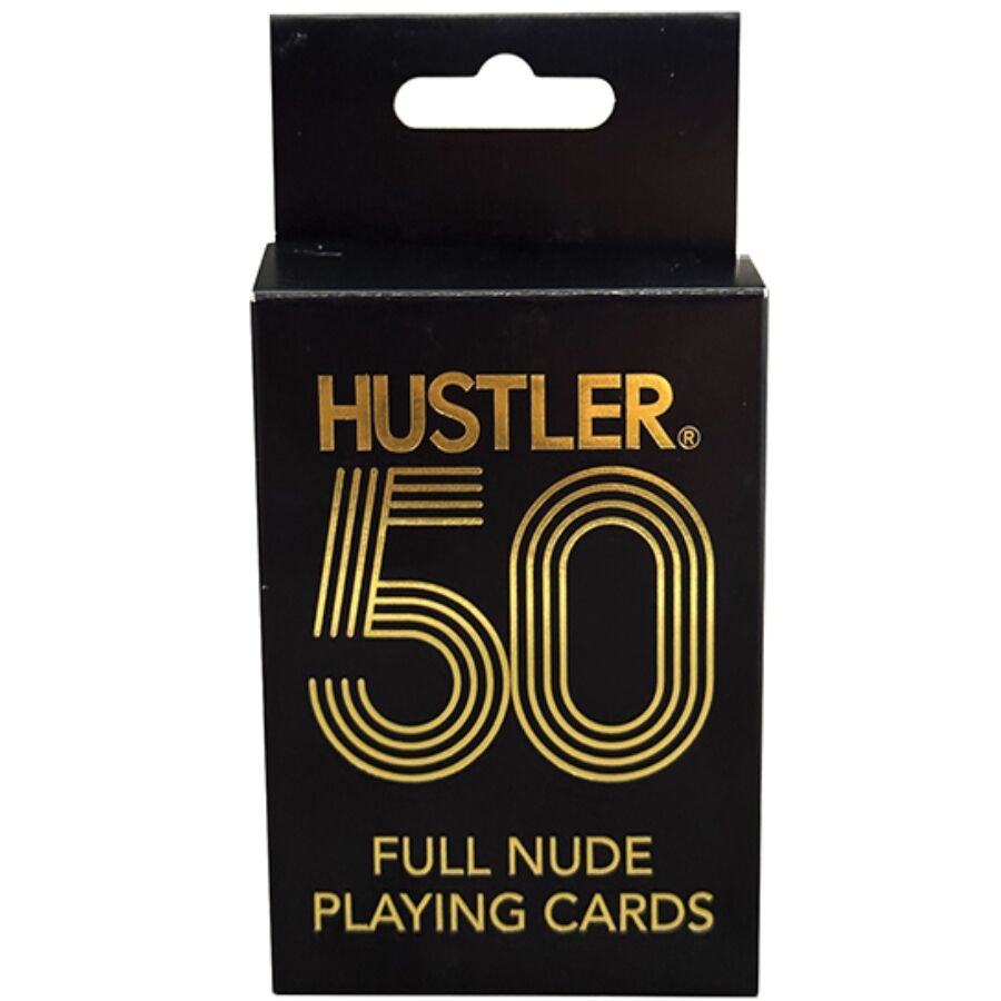 KHEPER GAMES - HUSTLER 50 FULL NUDE MAZZO DI CARTE DA GIOCO CON NUDI 50 PZ