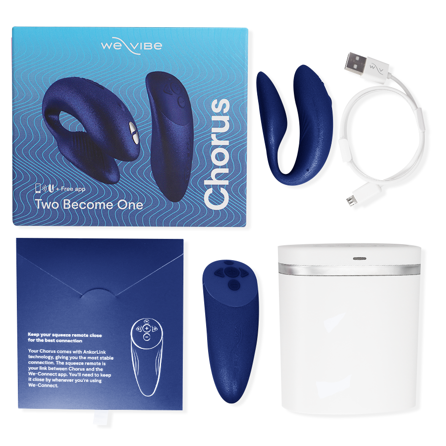 WE-VIBE - CHORUS VIBRATORE DI COPPIA CON APP BLU
