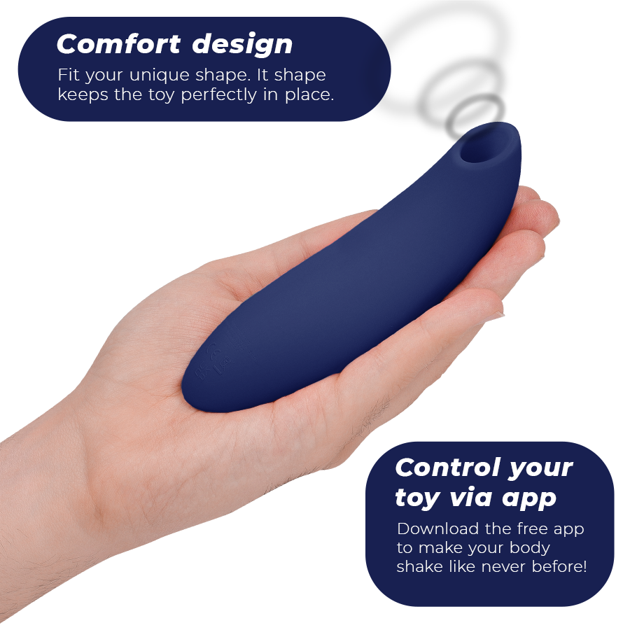 WE-VIBE - MELT STIMOLATORE DI COPPIA SUCCHIA CLITORIDE E APP BLU NOTTE