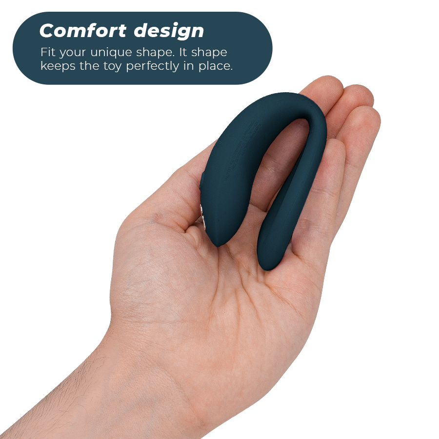 WE-VIBE - SYNC O VIBRATORE FLESSIBILE CONTROLLO REMOTO VERDE SCURO