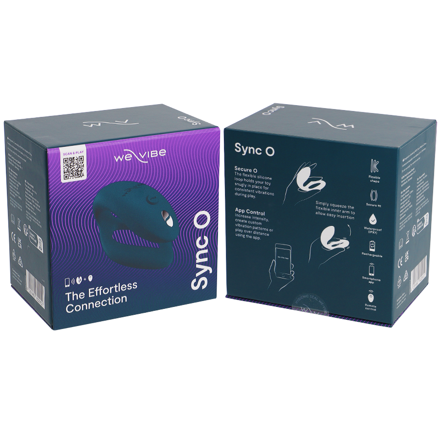 WE-VIBE - SYNC O VIBRATORE FLESSIBILE CONTROLLO REMOTO VERDE SCURO