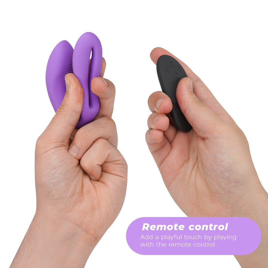 WE-VIBE - SYNC O VIBRATORE FLESSIBILE CONTROLLO REMOTO VERDE SCURO