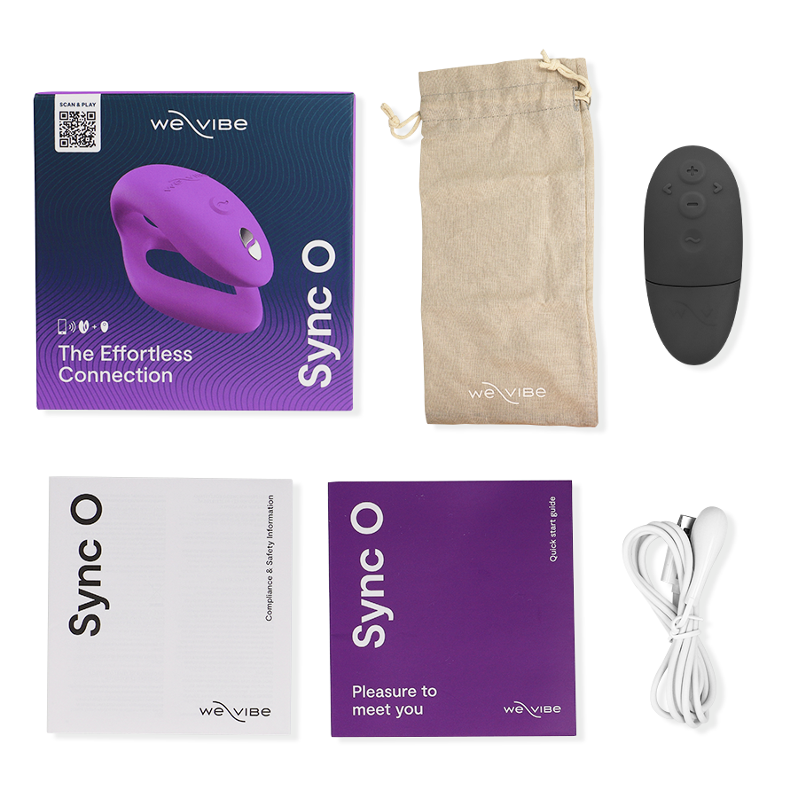 WE-VIBE - SYNC O VIBRATORE FLESSIBILE CONTROLLO REMOTO VERDE SCURO
