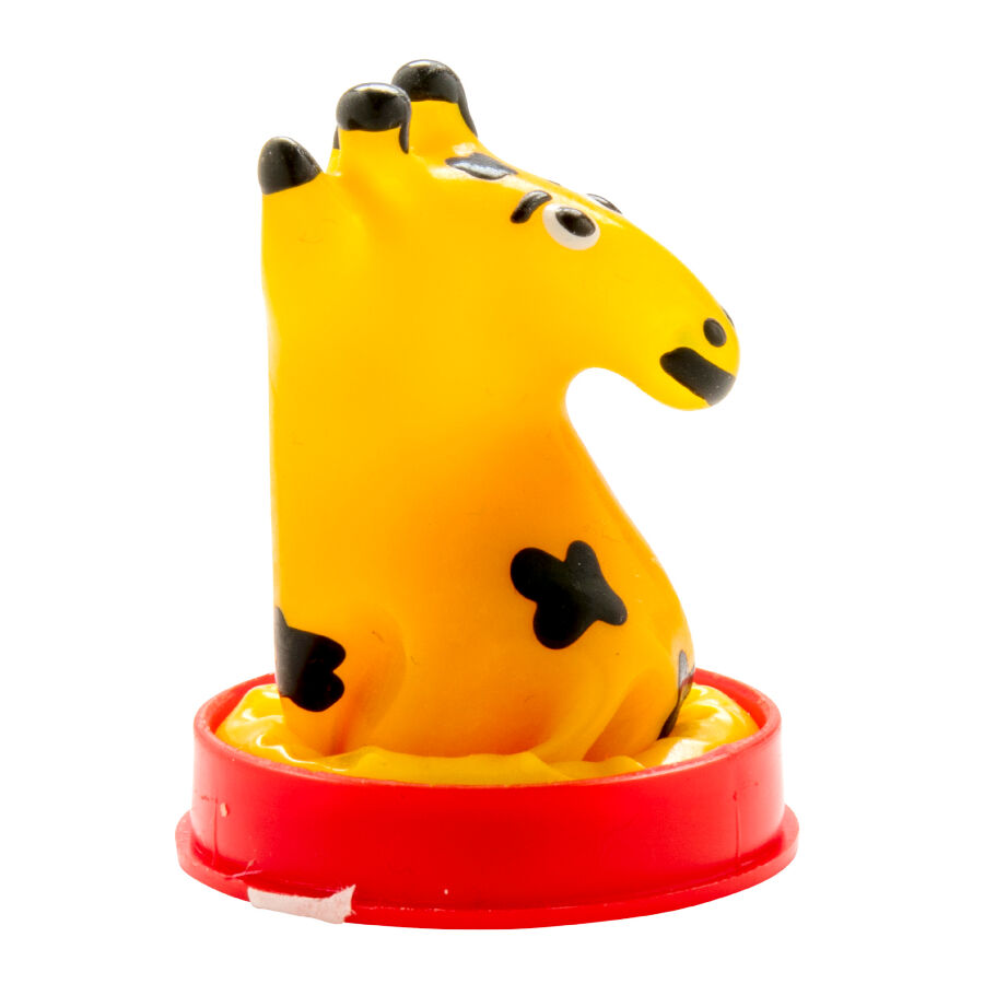 PRESERVATIVO DESIGN GIRAFFA, DIPINTO A MANO, ARTIGIANATO BOHÉMIEN