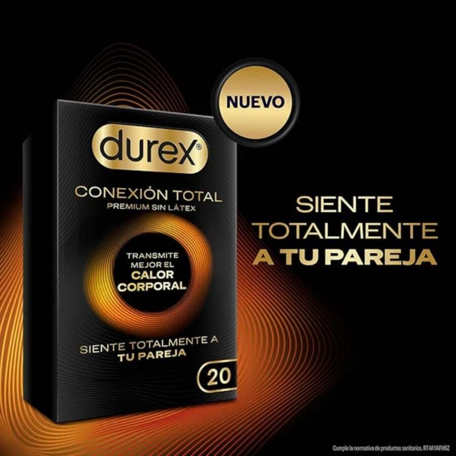 DUREX - TOTAL CONNECTION ULTRA FINE PLUS PRESERVATIVI ULTRA SOTTILI SENZA LATTICE 20 PZ