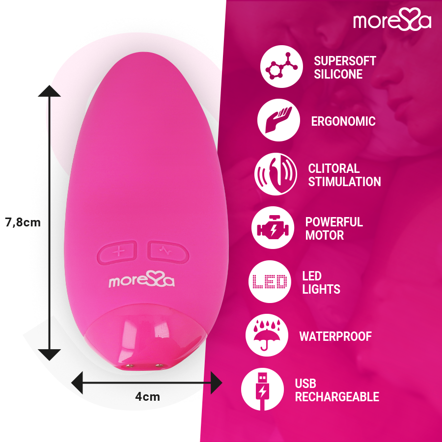 MORESSA - BLOSSOM MINI MASSAGGIATORE ROSA