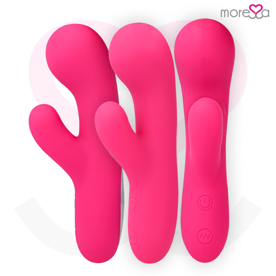 MORESSA - JERRY VIBRATORE IN SILICONE RICARICABILE ROSA