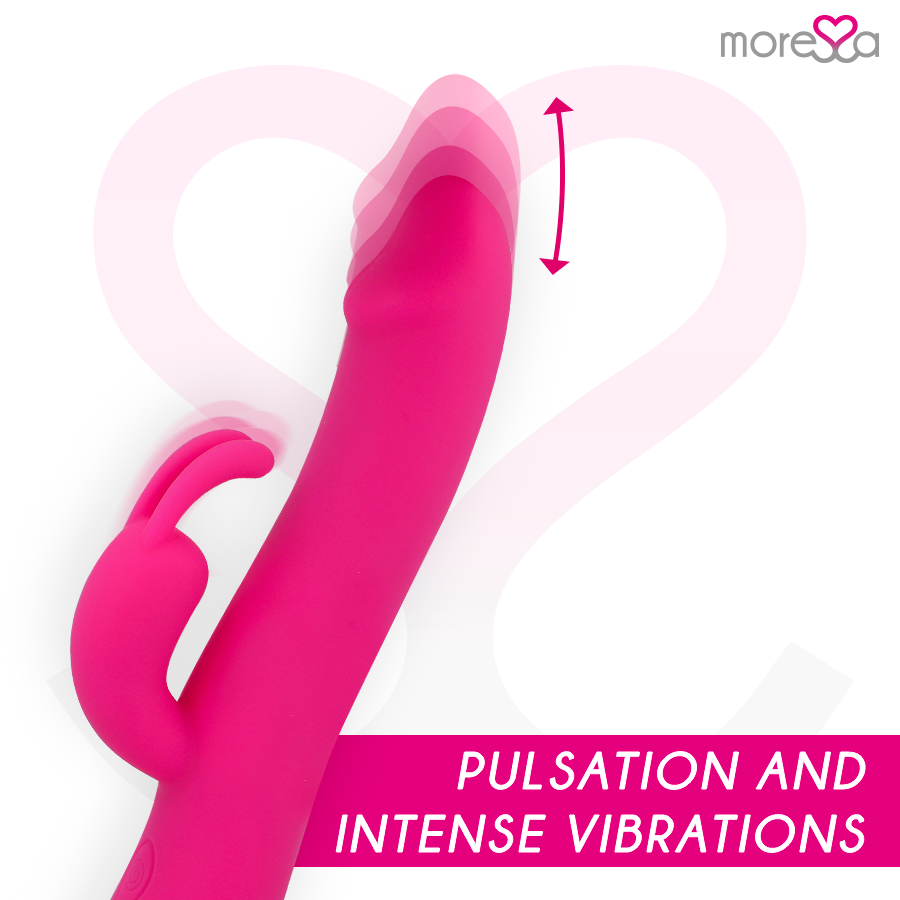 MORESSA - MOLLY VIBRATORE IN SILICONE RICARICABILE ROSA