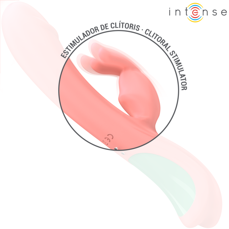 INTENSE - RACHEL RABBIT VIBRATOR 5 VIBRAZIONI ROSA