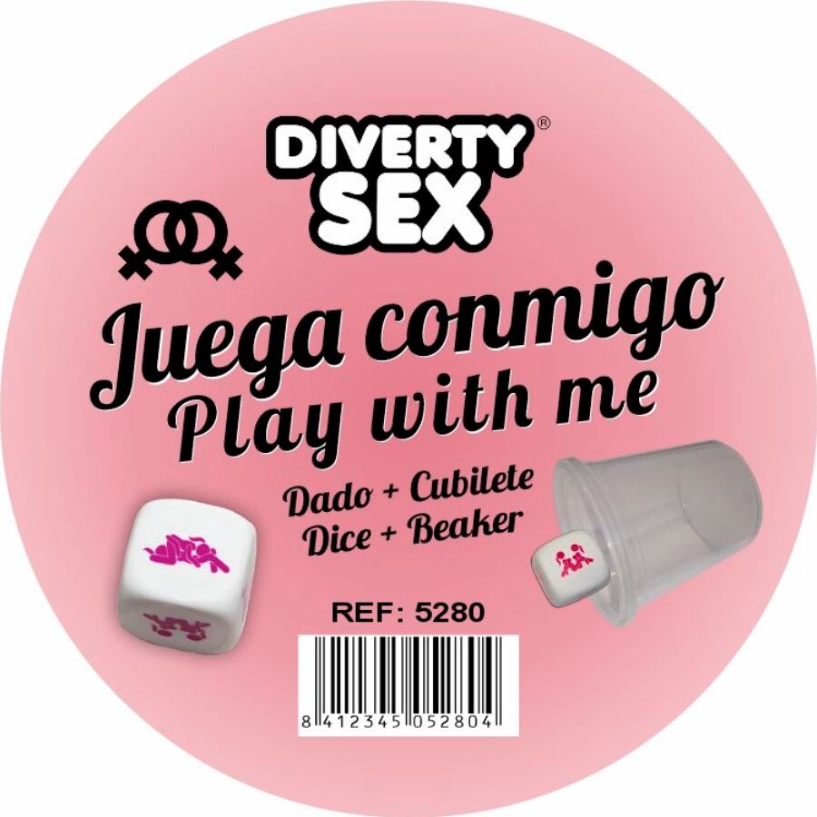 DIABLO PICANTE - DADI BIANCHI CON POSIZIONI LESBO